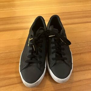 Adidas women’s Black and White Sneakers